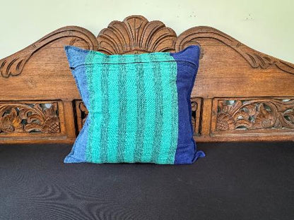 Barefoot Cushion (Blue & Turquoise)