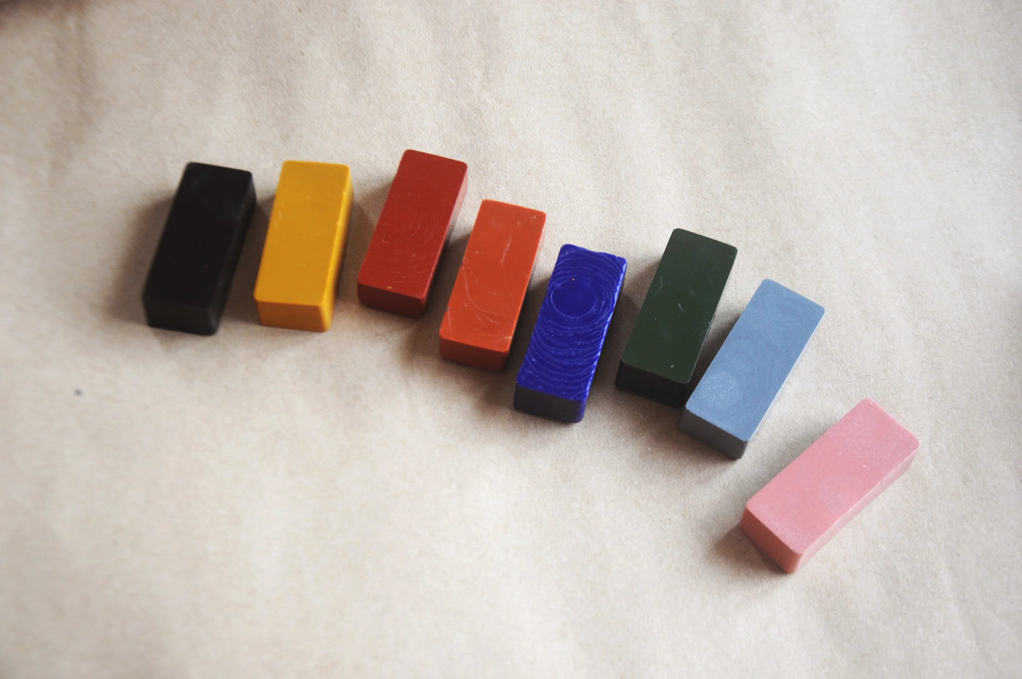 Beeswax Block Crayons - Set of 8