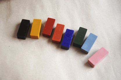 Beeswax Block Crayons - Set of 8