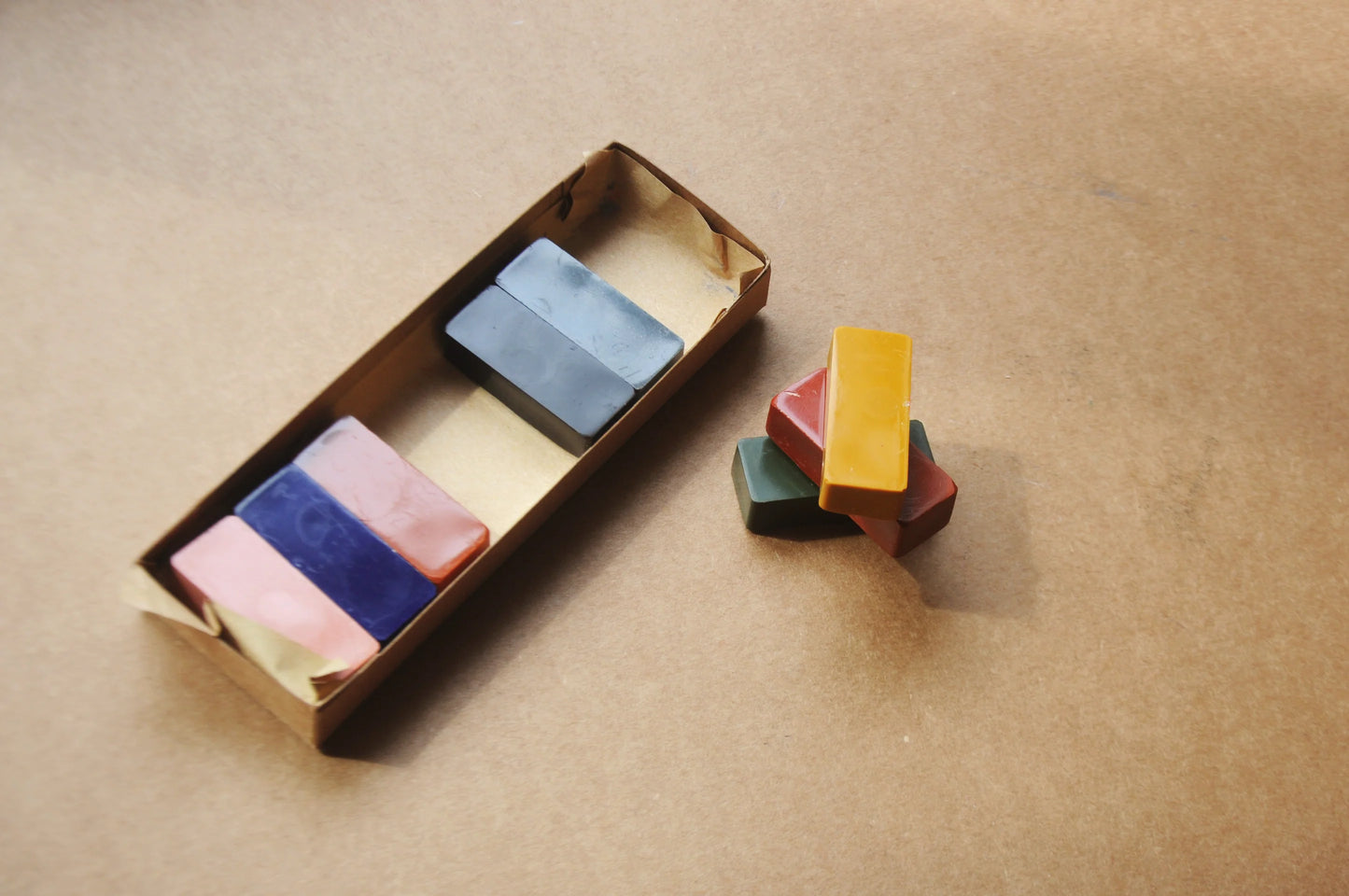 Beeswax Block Crayons - Set of 8