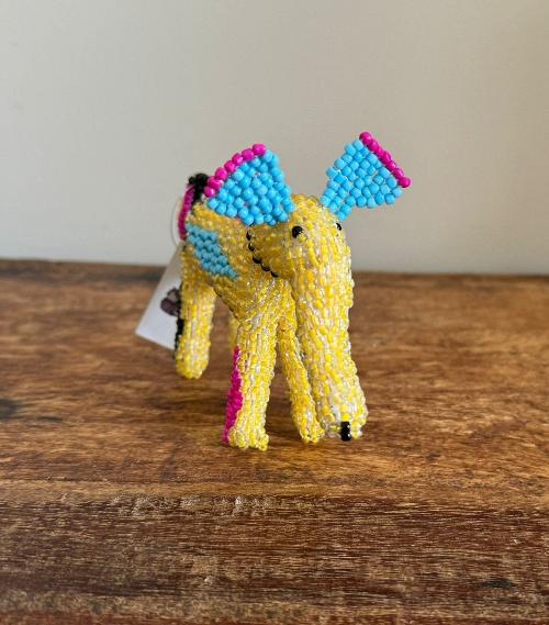 Celebrate the spirit of the African elephant with this intricately beaded creation from Monkeybiz