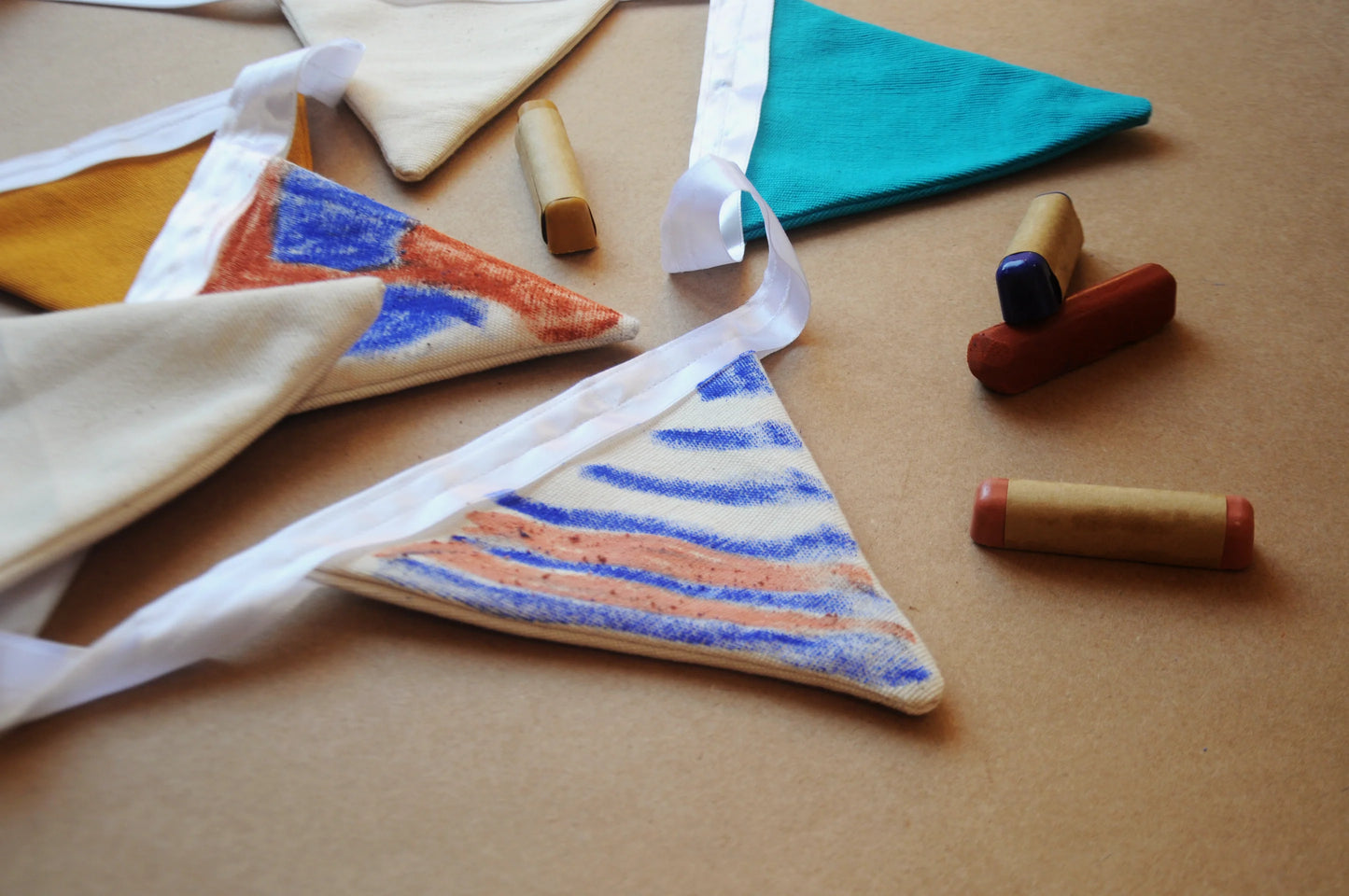 Paint-It-Yourself Cotton Bunting Set