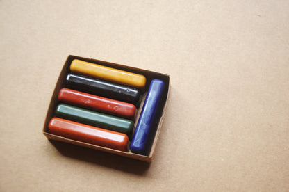 Beeswax Finger Crayons - Set of 6